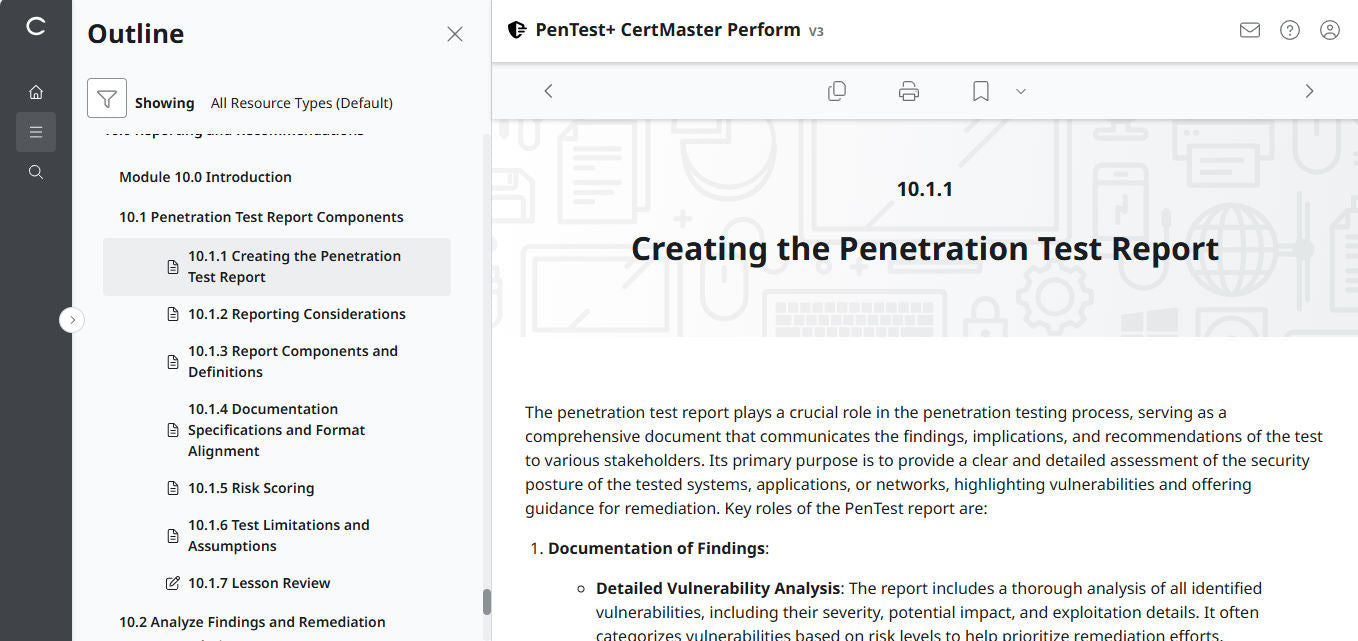 Special Offer ✅ CompTIA PenTest+ CertMaster Perform PT0-003 (V3) (3 Month Access)