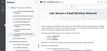 CompTIA Tech+ CertMaster Learn FC0-U71