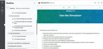 TestOut Security Pro für Security+ (SY0-701) – Einzellizenz