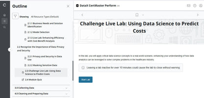 CompTIA DataX CertMaster Perform (V1) ✅ Bestpreisgarantie 