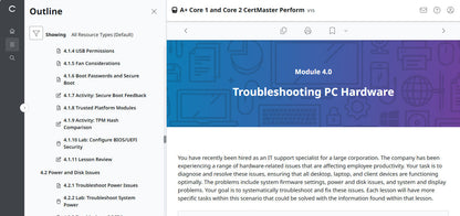 CertMaster Practice für CompTIA A+ Core 1 (220-1101) – (25 % Rabatt)