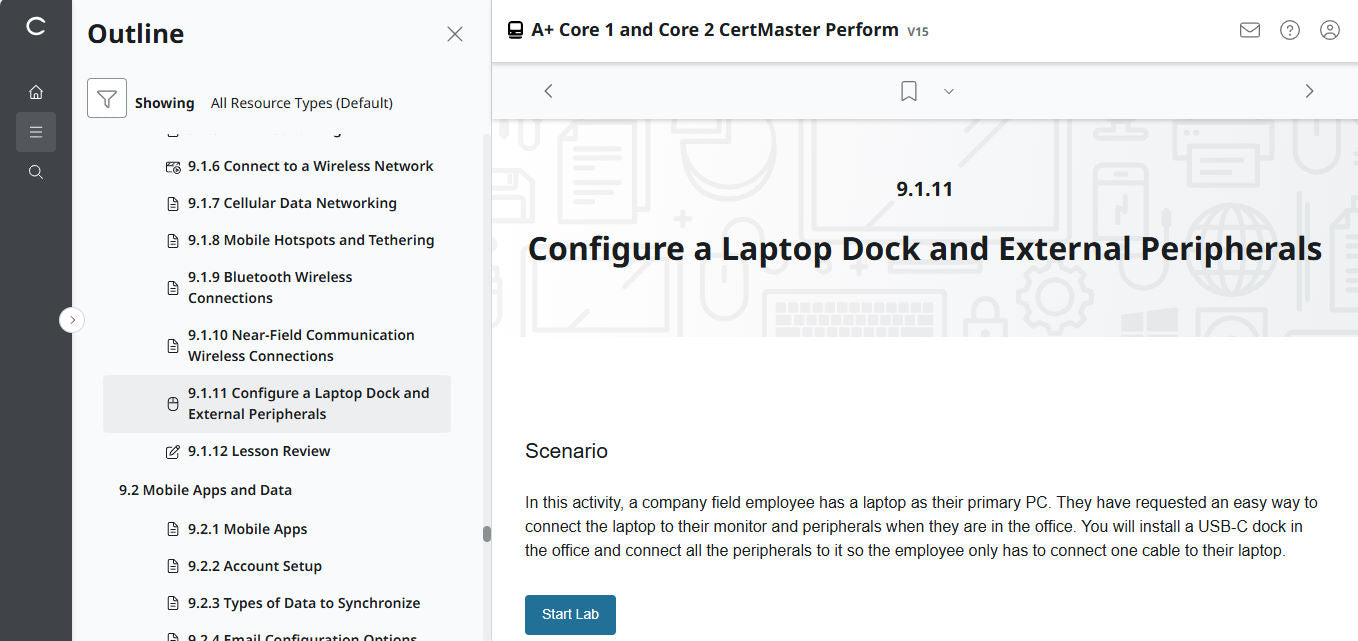 CertMaster Practice für CompTIA A+ Core 1 (220-1101) – (25 % Rabatt)