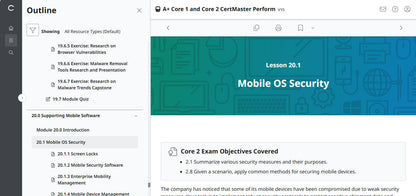 CertMaster Practice für CompTIA A+ Core 1 (220-1101) – (25 % Rabatt)