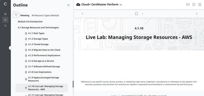 CertMaster Perform for CompTIA Cloud+  (CV0-004) (3 Months Access)