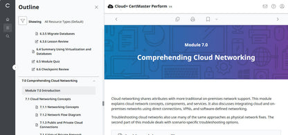 CertMaster Perform for CompTIA Cloud+  (CV0-004) (3 Months Access)