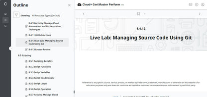CertMaster Perform for CompTIA Cloud+  (CV0-004) (3 Months Access)