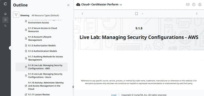 CertMaster Perform for CompTIA Cloud+  (CV0-004) (3 Months Access)