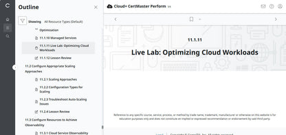 CertMaster Perform for CompTIA Cloud+  (CV0-004) (3 Months Access)